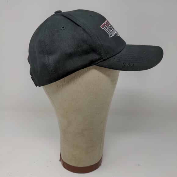 Hollow Contracting The Max Hat Strapback Cap OSFA Black Embroidered Logo - Picture 6 of 12